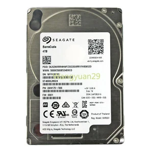 SEAGATE BarraCuda 4TB 5400U/min 128MB CACHE SATA III 15MM ST4000LM024 2.5'' Zoll - Picture 1 of 3