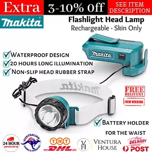 MAKITA 18V LXT Li-Ion Cordless Rechargeable Flashlight 1.6W LED Head Lamp Skin - Picture 1 of 12