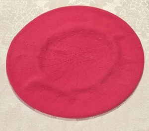 Cappello berretto Parkhurst nuovo con etichette lavorato a maglia cotone 10,5"" • FUCSIA rosa caldo • stile 30016 - Foto 1 di 3