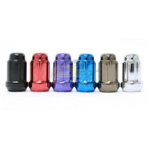 Muteki Short Lug Nuts Closed End Black(12 x 1.5) - 41886B - Picture 1 of 1