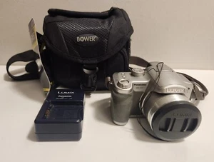 Panasonic Lumix DMC-FZ7 12xZoom 6 MP Digital Camera Charger Battery Case SD Card - Picture 1 of 24