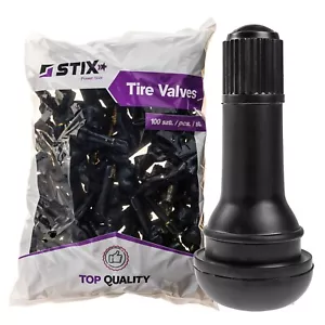 100x Gummiventile TR413 Snap-In Reifenventile Ventile für Schlauchlose Reifen - Bild 1 von 5