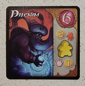 Five Tribes. Dhenim Promo Card - Picture 1 of 2