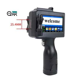 Handheld Inkjet Printer Gun QR Barcode Batch Date Number Logo Expiry Date - Afbeelding 1 van 5