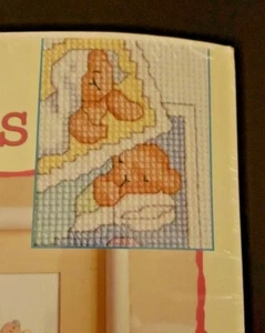 Leisure Arts Baby Steps Birth Announcement Bear Counted Cross Stitch Kit New - Picture 1 of 3
