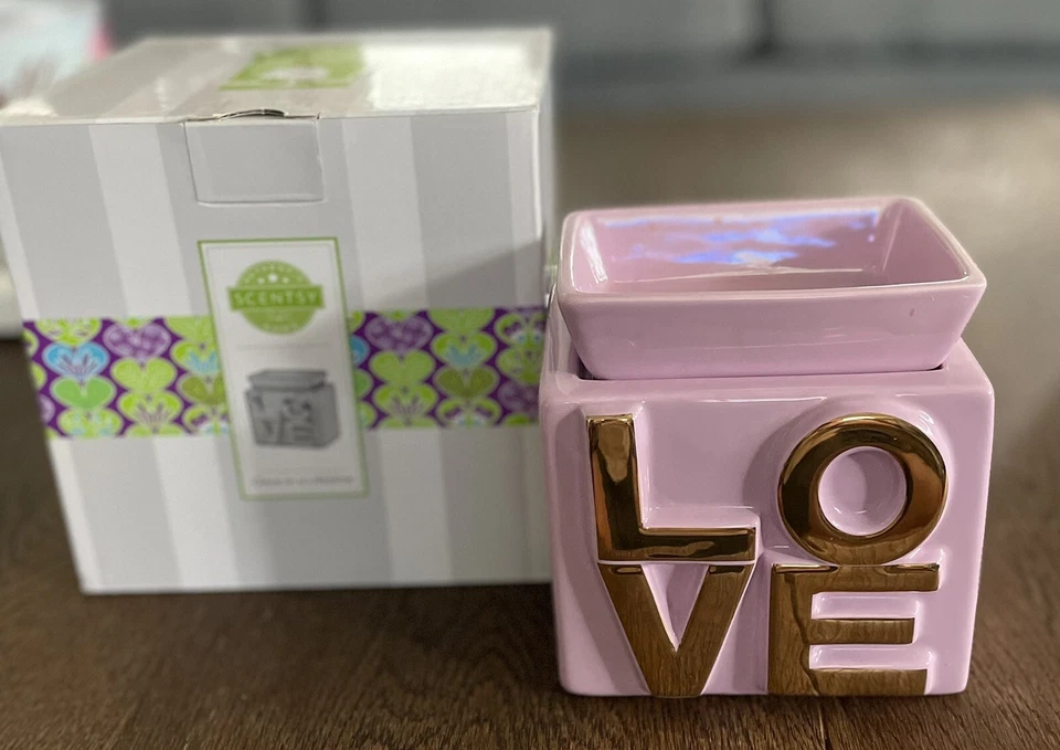 Scentsy Once In A Lifetime Love Element Warmer,带盒,2015 - 2018 年退役 — 第 1/1 张图片