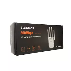 WiFi Range Extender Booster Netzwerk Router WLAN Signal Repeater 300Mbps - Bild 1 von 4