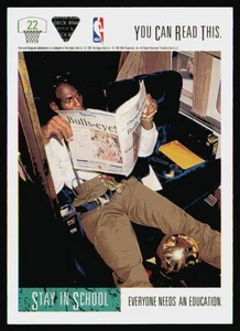 1991-92 Upper Deck #22 If You Can Read This... Chicago Bulls - Picture 1 of 2