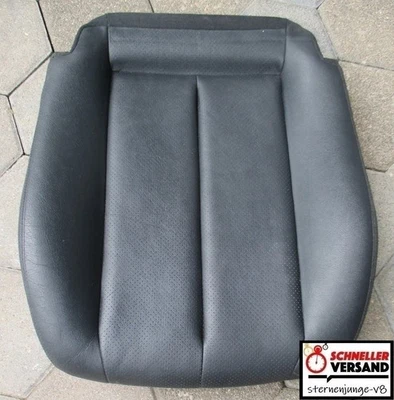 ✔️ Mercedes SLK R170 Sitz Sitzfläche Leder Schwarz Beifahrer Sitzheizung Rechts - Bild 1 von 4