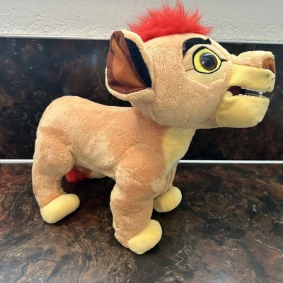 Disney Lion King Kion Plush Stuffed Animal Lovey Roars Lights Up 12" Talking - Image 1 of 4