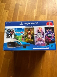 PS4 VR Brille CUH-ZVR2 inkl. PS5 Adapter, guter Zustand, OVP - Bild 1 von 6
