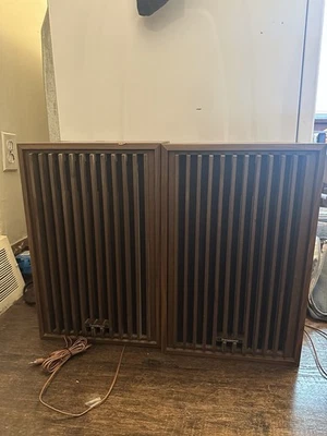 Pair Of  Vintage Home Panasonic Speakers #8840 - Image 1 of 4