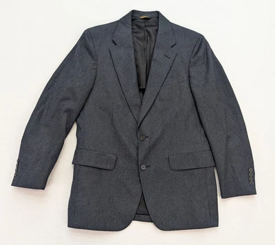 Blazer chaqueta abrigo deportivo Palm Beach para hombre talla 40R azul lana vintage Foto 1 de 4