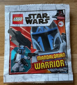 FIGURINE LEGO MINIFIGURE POLYBAG STAR WARS FOIL 912286 MANDALORIAN WARRIOR - Picture 1 of 4