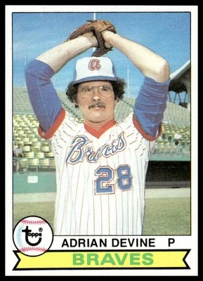 1979 Topps #257 Adrian Devine Atlanta Braves NM+ - Image 1 of 2