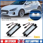 2PCS LED License Plate Lights For Hyundai I30 Accent Elantra GT 12-17 925011H500