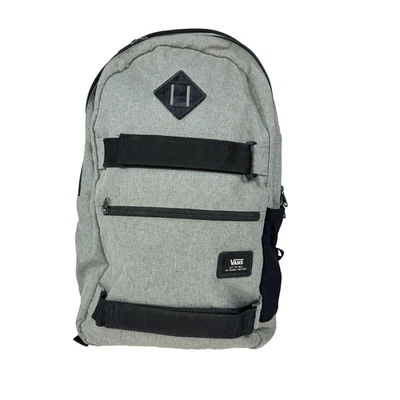 Unisex Vans Off The Wall Skateboard Backpack Gray Full Size Adult - Image 1 of 4