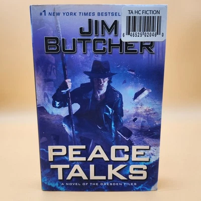 Peace Talks by Jim Butcher Hardcover 1st Edition Hardcover Dust Jacket - Image 1 of 4