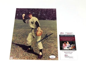 Hank Bauer Signed 8 x 10 Color Photo Yankees JSA Auto DA054793 - Picture 1 of 3
