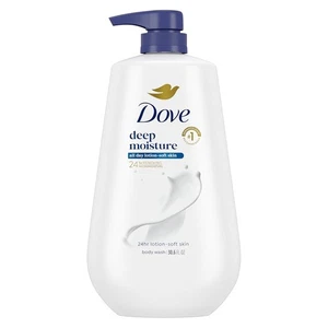 Dove Body Wash Deep Moisture for 24hr Lotion - Soft Skin Moisture Moisturizing - Bild 1 von 7