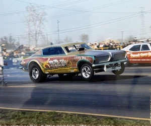 VRHTF NHRA" DE COLECCIÓN Raro Wahlay Brothers "Warlord" 1969 Divertido Coche 8" x 10" Foto - Imagen 1 de 1