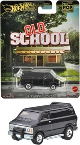 Mattel Hot Wheels Pop Culture 1979 Dodge Ram Van Old School Van Mini Car de juguete - Imagen 1 de 4