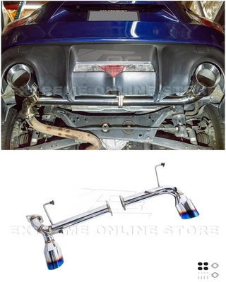 Para 12-21 Scion FR-S Subaru BRZ Toyota 86 Silenciador Eliminación Punta Quemada Eje Trasero Foto 1 de 4