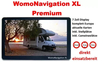 Navi fürs Reisemobil / Wohnmobil – 7 Zoll – EU-Karten – GPS – Navigationsgerät - Bild 1 von 4