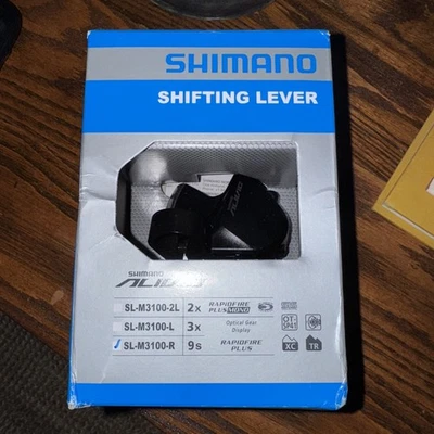 SHIMANO ALIVIO SL M3100 RAPIDFIRE Shifting Lever 2X9 3X9 Speed Shifter New - Image 1 of 2