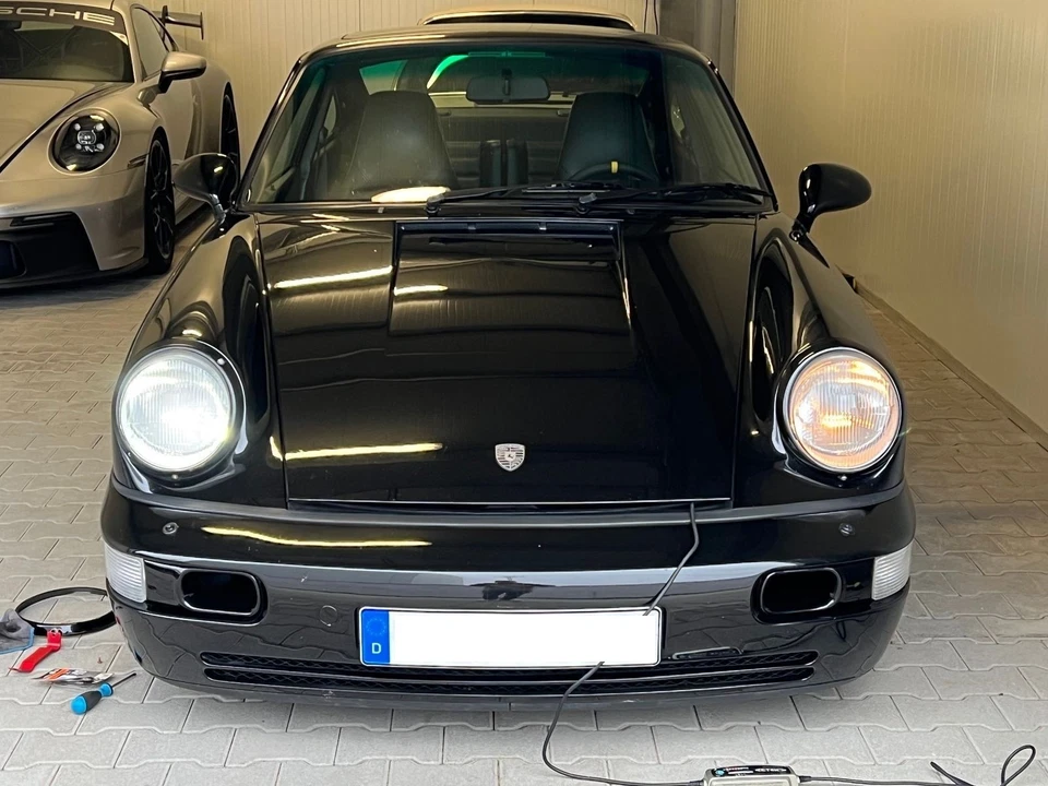 H4 LED m. Gutachten Porsche 911 (1.2.3.Generation) 964 F G 930 924 944 Philips Foto 1 de 3