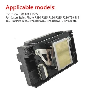 Accessories Office Print Head Printer For R330 L800 L801 L805 R290 For R330 L - Photo 1/12
