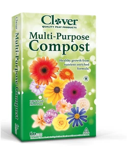 MULTI PURPOSE COMPOST 60lts Clover planting potting growing - Amazing Compost! - Picture 1 of 8