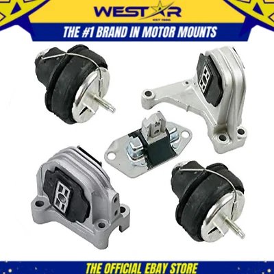 Juego de montaje de motor y transmisión de 2,3 L para Volvo S60 2001-2004 5 piezas: A4003, A4038, A4003, A Foto 1 de 3