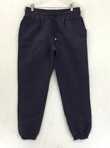 Derek Heart / Linen Blend Elastic Waist Drawstring Casual Comfort Pants / Size L - Picture 1 of 7