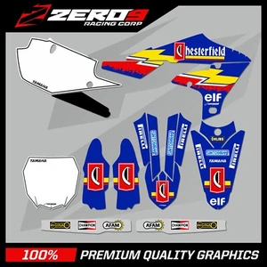 KIT DE GRÁFICOS YAMAHA MOTOCROSS CALCOMANÍAS MX: YZ YZF 85 125 250 450 CHESTERFIELD AZUL - Imagen 1 de 1