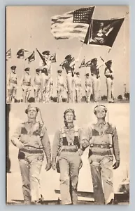 Kelly Field Texas Soldiers Air Crew Navigation Bombardier VTG Unused Postcard - Picture 1 of 2