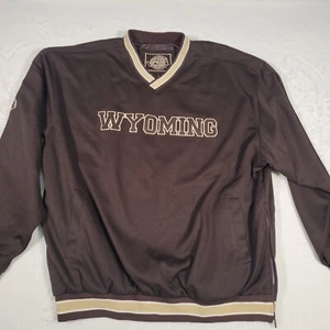 Global Identity G-III Leather Fashion Mens 2 xl jersey Jacket Wyoming Cowboys - Picture 1 of 6