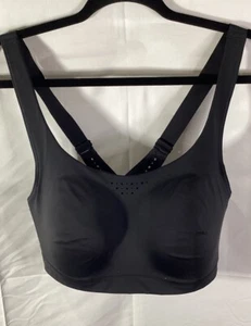 Athleta Black Phenomena Sports Fitness Crossback Bra - Picture 1 of 7