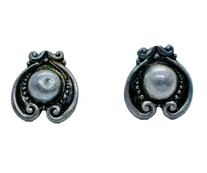 Margot de Taxco Vintage Mexikanische Silber Ohrringe - Bild 1 von 7
