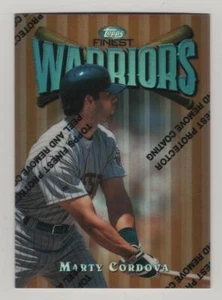 1997 Topps Finest Bronze Refractor #061 Marty Cordova Minnesota Twins BV$5 #61 - Picture 1 of 1