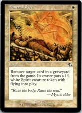 Funeral Pyre Magic The Gathering Judgement Card Light Play