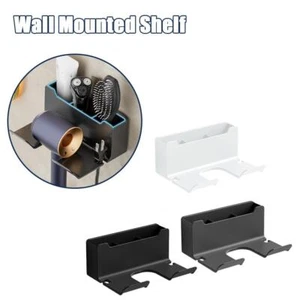 Wall Mounted Shelf Organizer Box Toilet Blower Shelf Bathroom J7L7~ F6N5 - Picture 1 of 20