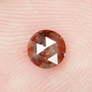 0.42 CT Natural Loose Diamond, Round Rose Cut Diamond, Rose Cut, Rustic Diamond - Picture 1 of 11