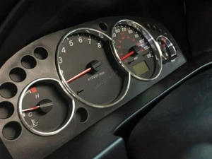 For Ford Maverick II 2000-2007 Aluminium Polished Chrome Dial Rings Set Of 4 - Picture 1 of 10
