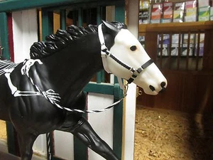 Jaapi Halloween Halter made to fit Breyer POLTERGEIST model horse CM **COOL!** - Picture 1 of 1