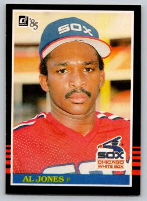 1985 Donruss - #404 Al Jones (RC) - Image 1 of 2