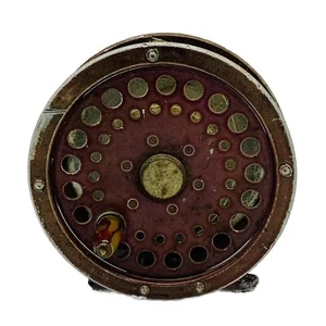 Vintage South Bend Oreno No. 1165 Model A Fly Fishing Reel Single Action Red - Picture 1 of 11