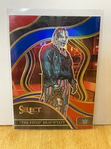 2024 Panini Select WWE “The Fiend” Bray Wyatt Ringside Red And Blue Prizm SP - Picture 1 of 2