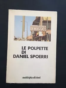 Le Polpette di Daniel Spoerri artist's book livre d'artiste Multhipla 1976 1st - Picture 1 of 6