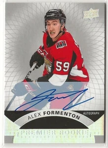 2017-18 Upper Deck Premier Silver Spectrum Rookie Auto #70 Alex Formenton Ottawa - Picture 1 of 2